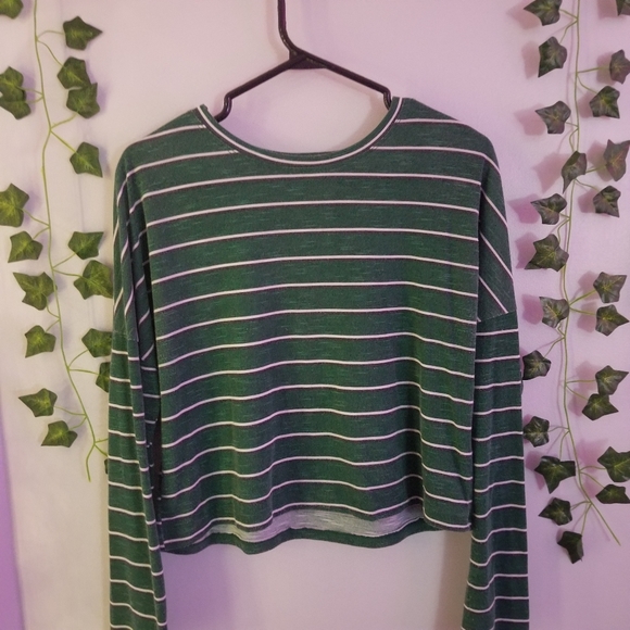 Ardene Tops - Striped Long Sleeve